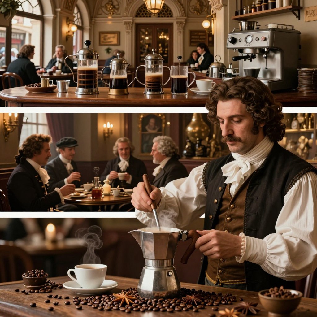 Evoluția metodelor de preparare a cafelei în Europa