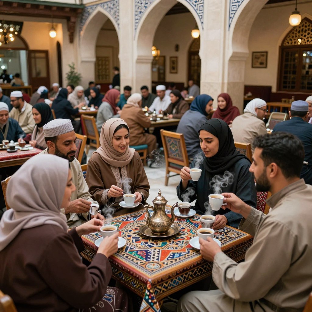 revoluția cafenelelor în lumea musulmană