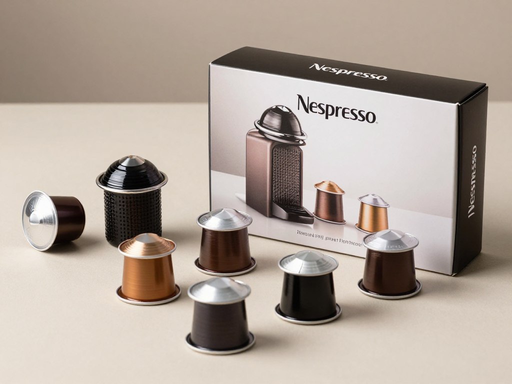 Capsule originale Nespresso în ambalajul oficial Capsule originale Nespresso în ambalajul oficial