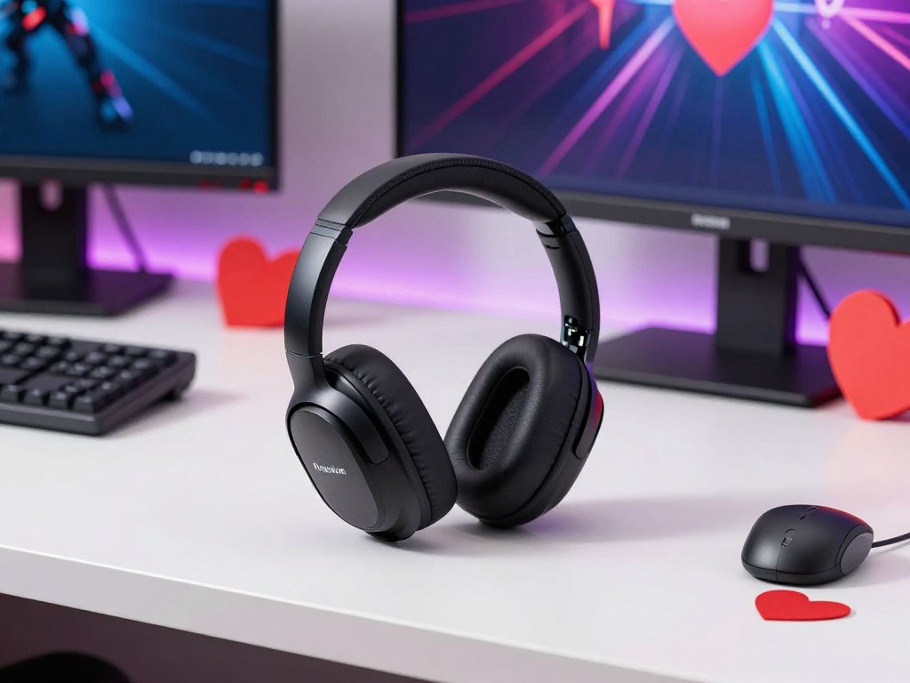 Căști gaming wireless premium