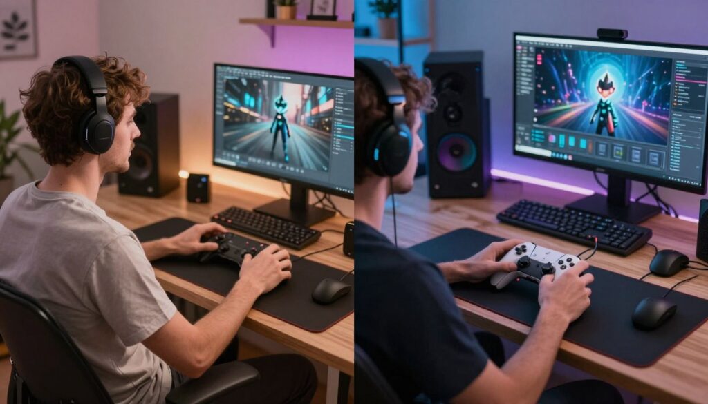 Comparație între gaming cu gadgeturi standard versus gadgeturi specializate pentru gaming casual
