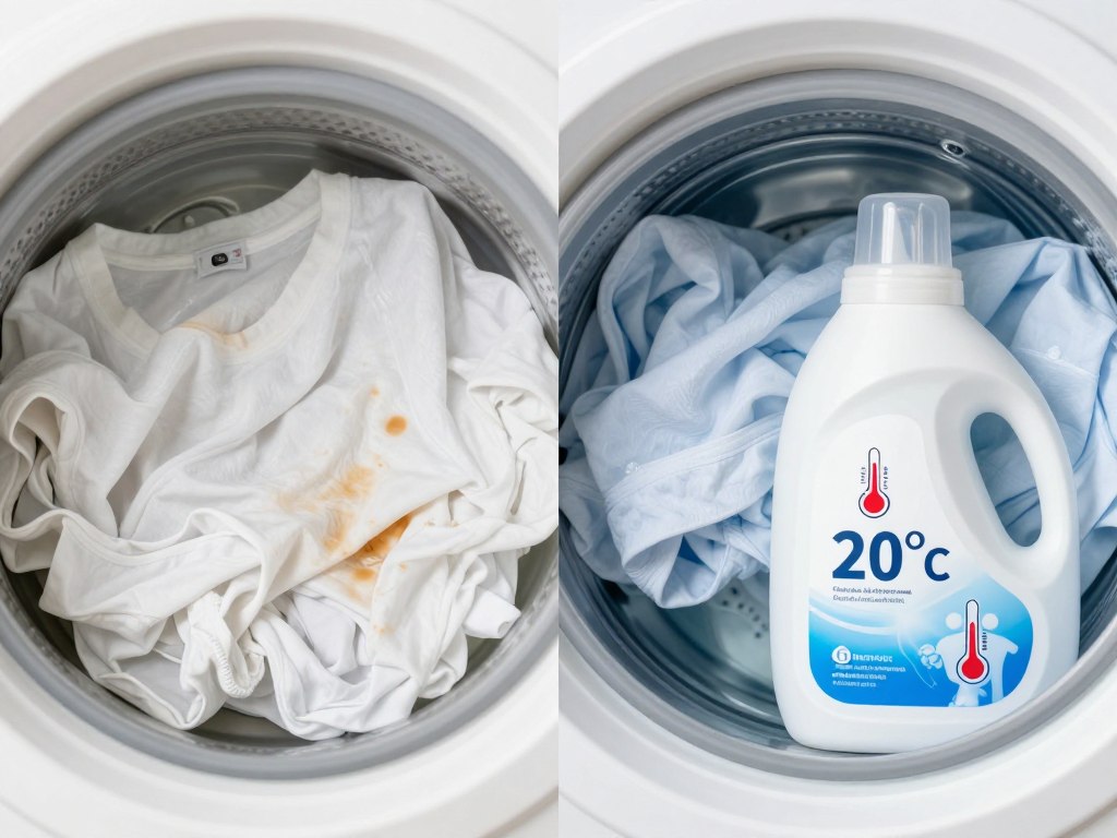 Demonstrație de eficiență a unui detergent modern la temperaturi scăzute, cel mai bun detergent de rufe în 2026