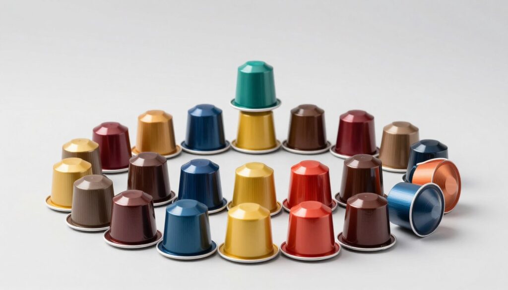 Diverse arome de capsule compatibile aranjate după intensitate și profil de gust Diverse arome de capsule compatibile aranjate după intensitate și profil de gust