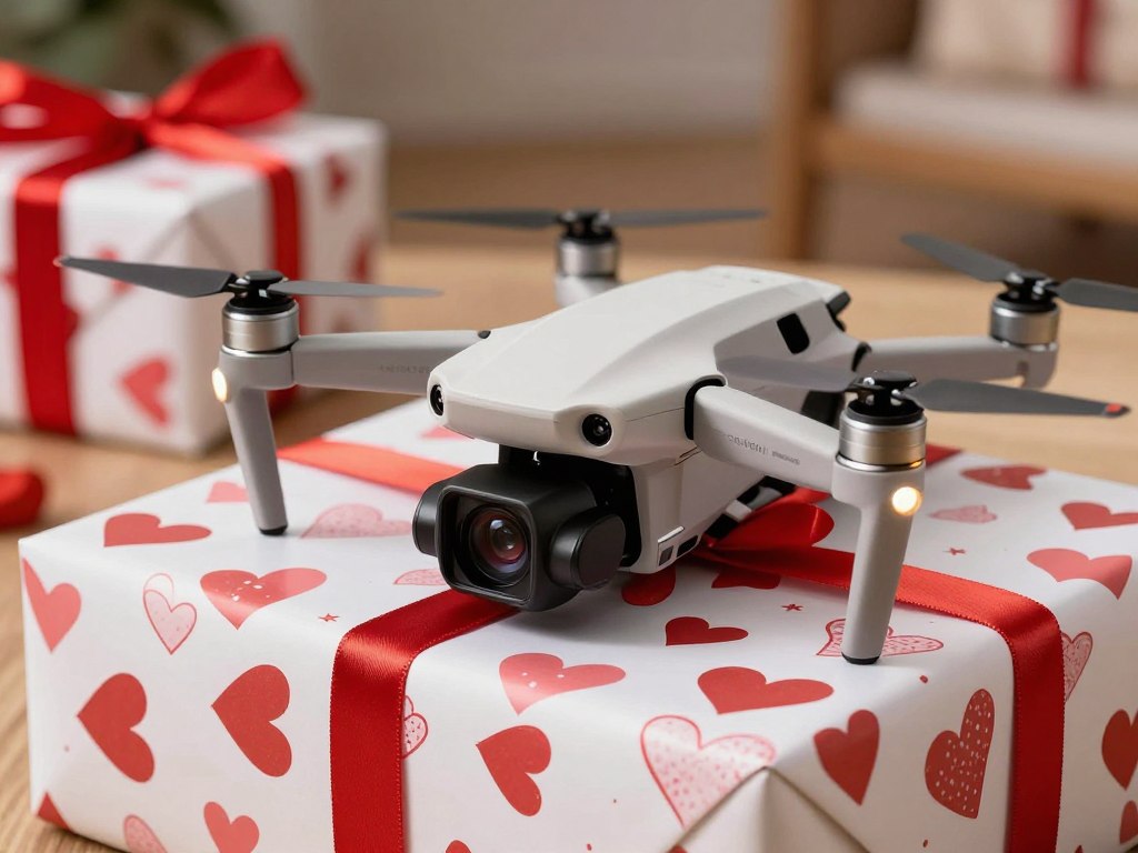 Dronă cu cameră pentru aventuri