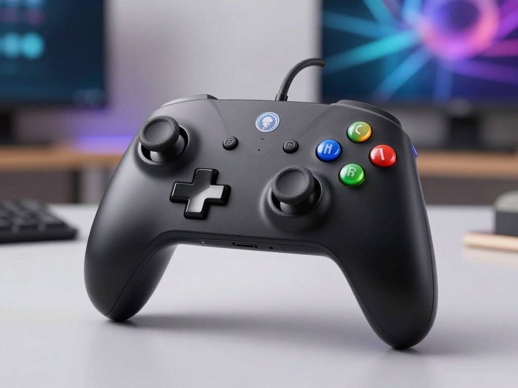 Gamepad wireless modern pentru gaming casual