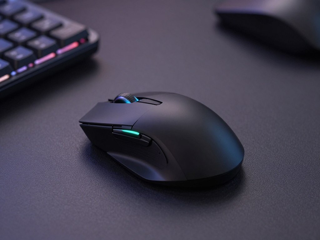 Mouse wireless silent ergonomic pentru gaming casual