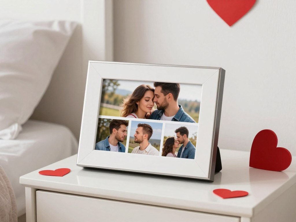 Ramă foto digitală pentru amintiri