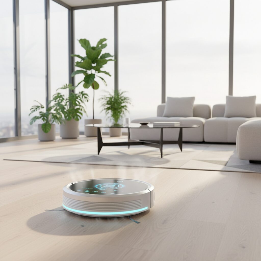 robot vacuum și mop