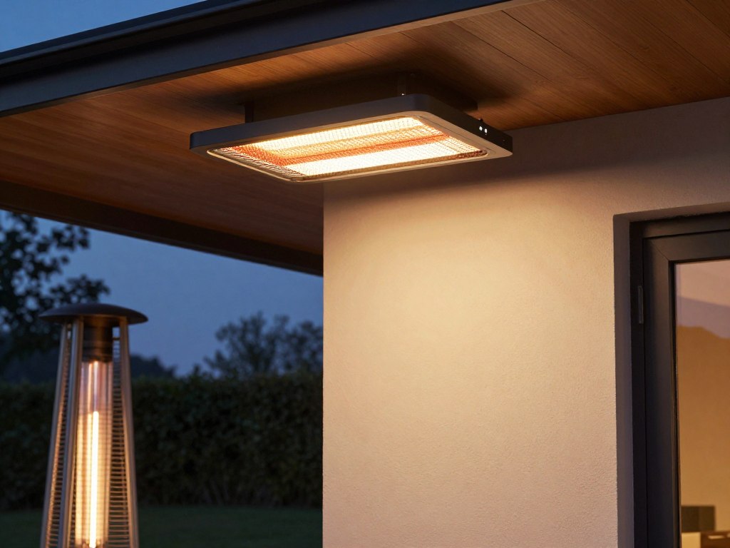 Aktobis Germany Ego încălzitor suspendat cu infraroșu și LED