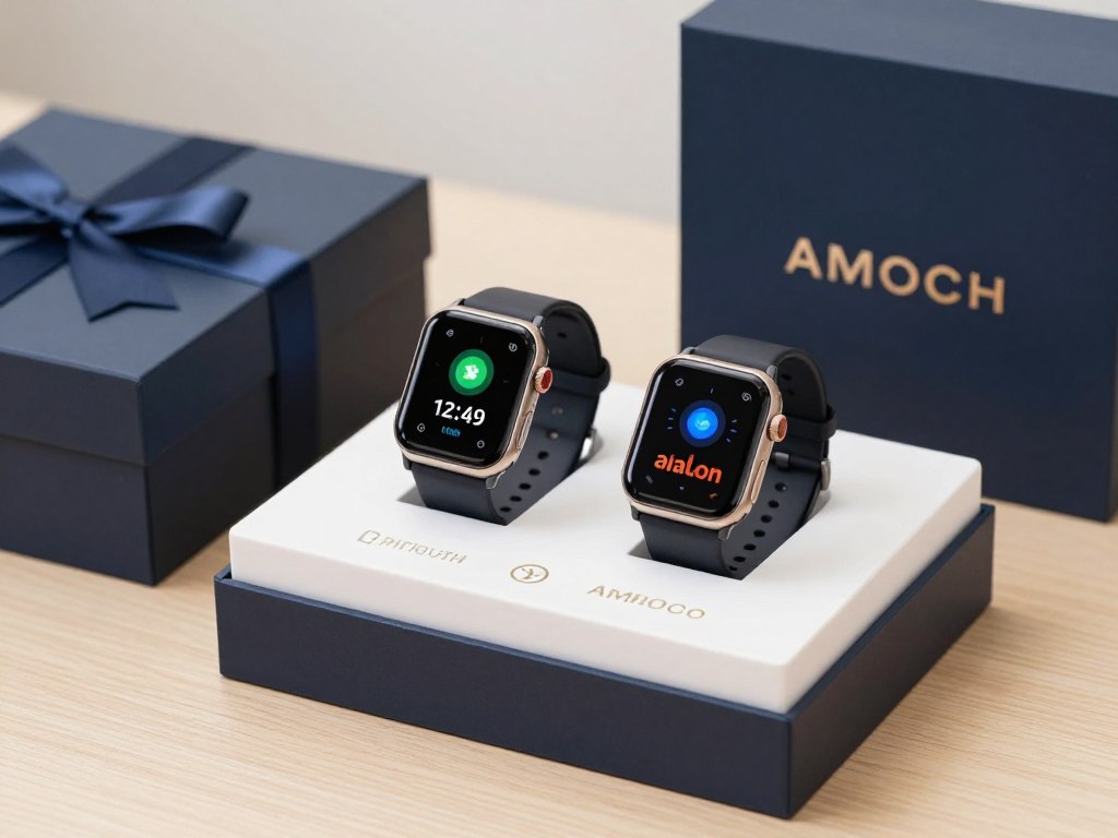Cadou smartwatch pentru bărbați cu aplicații de sănătate