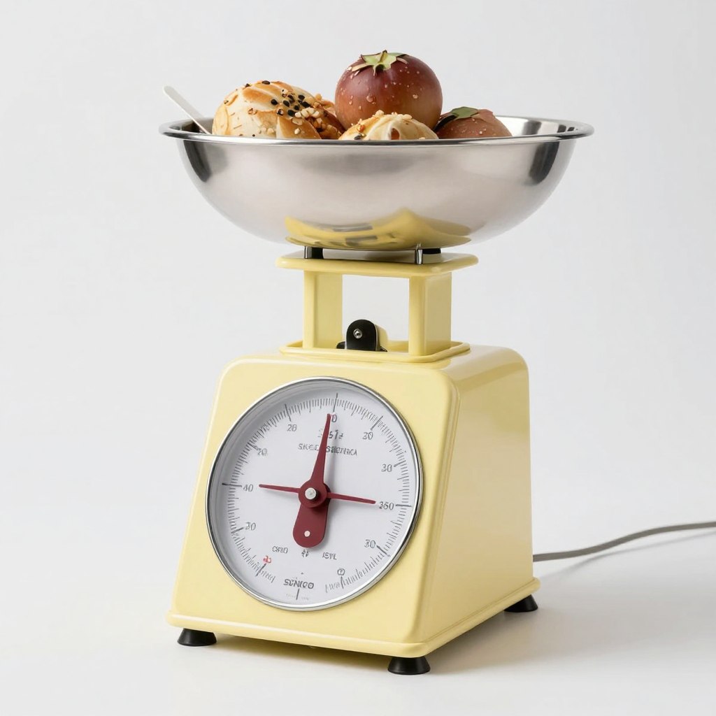 Cantar bucatarie Sencor design retro vintage culoare pastel galben Cantar bucatarie Sencor design retro vintage culoare pastel galben