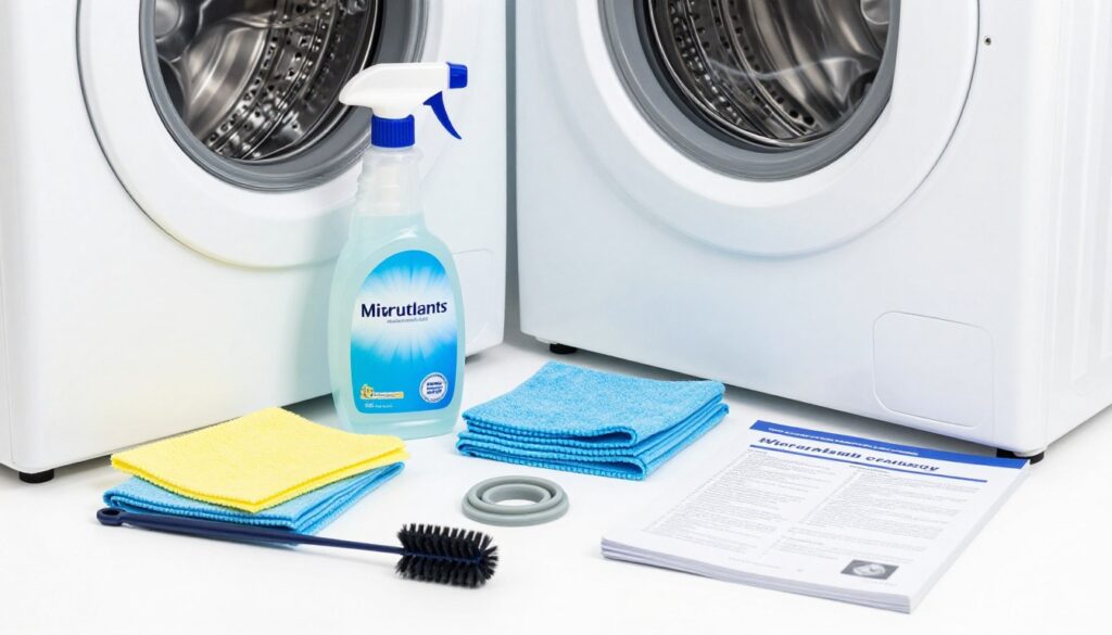 Cleaning and maintenance tools for washing machine care Cleaning and maintenance tools for washing machine care