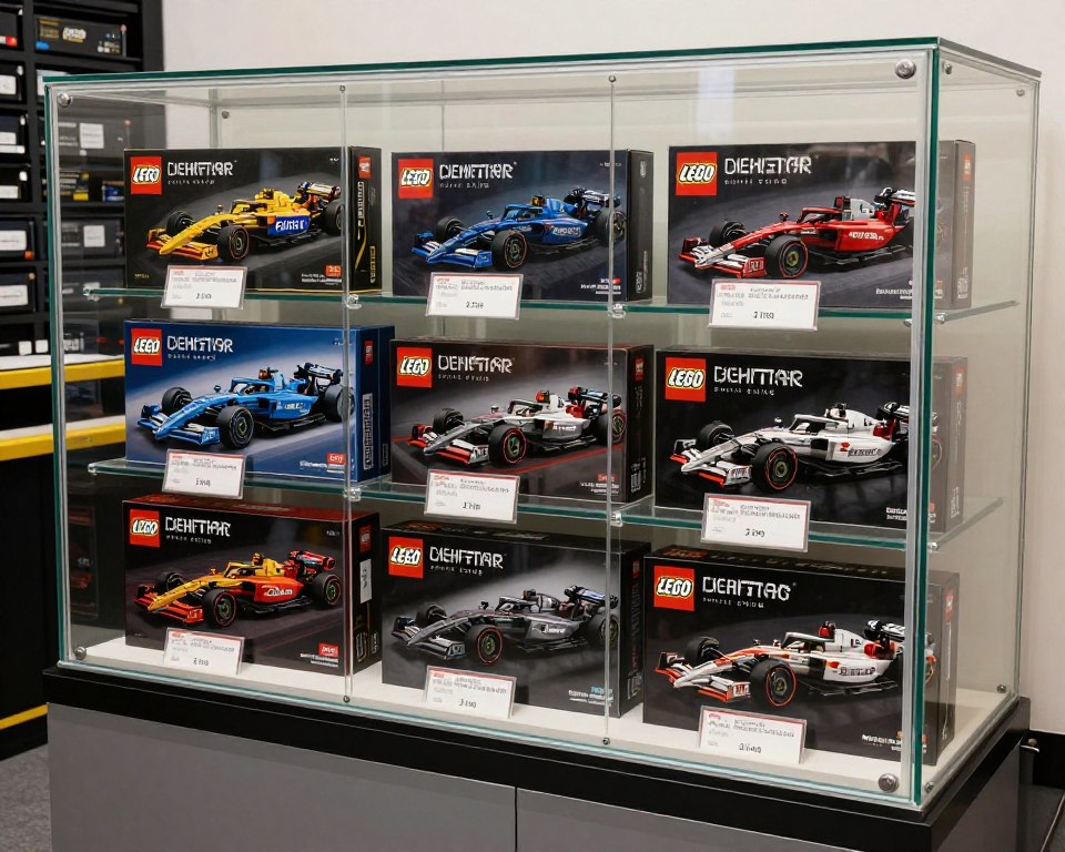 Colecție LEGO F1 sigilată pentru investiție