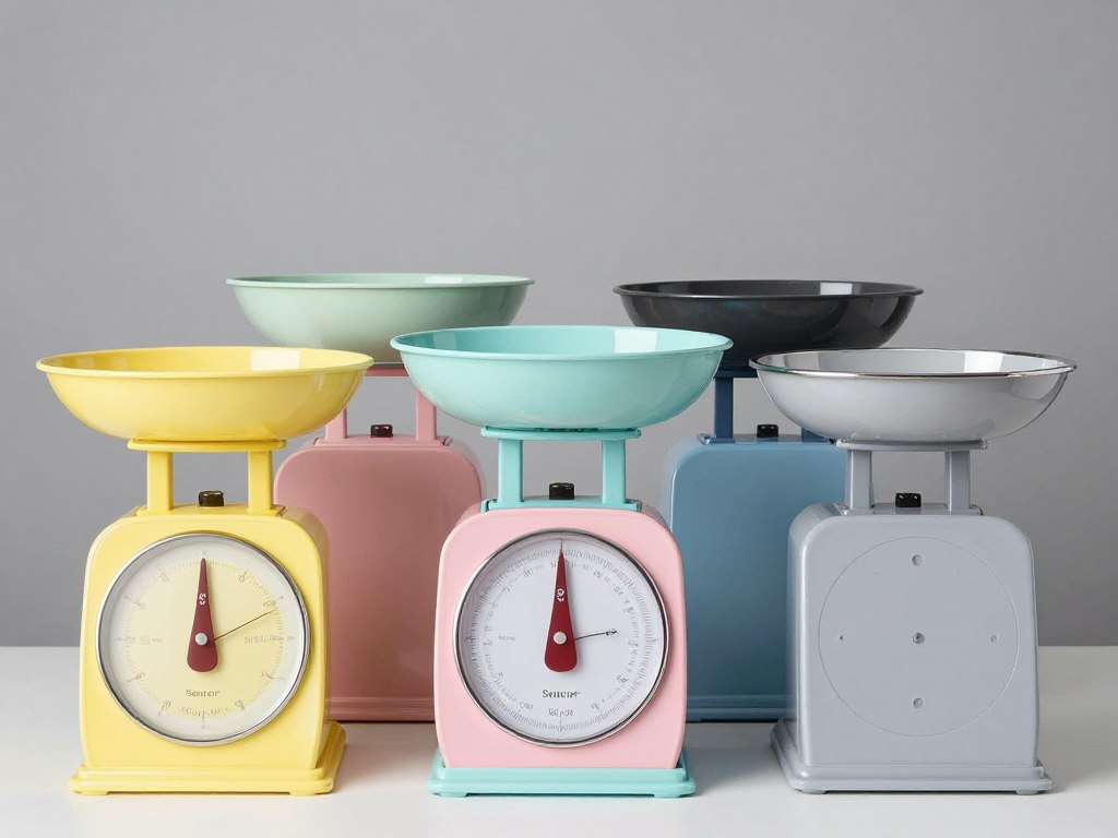 Colectie cantare Sencor retro in toate culorile pastel disponibile Colectie cantare Sencor retro in toate culorile pastel disponibile