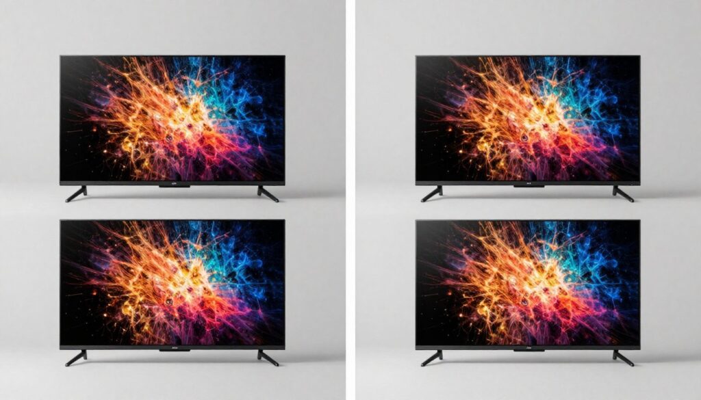 Comparație modele TV MiniLED