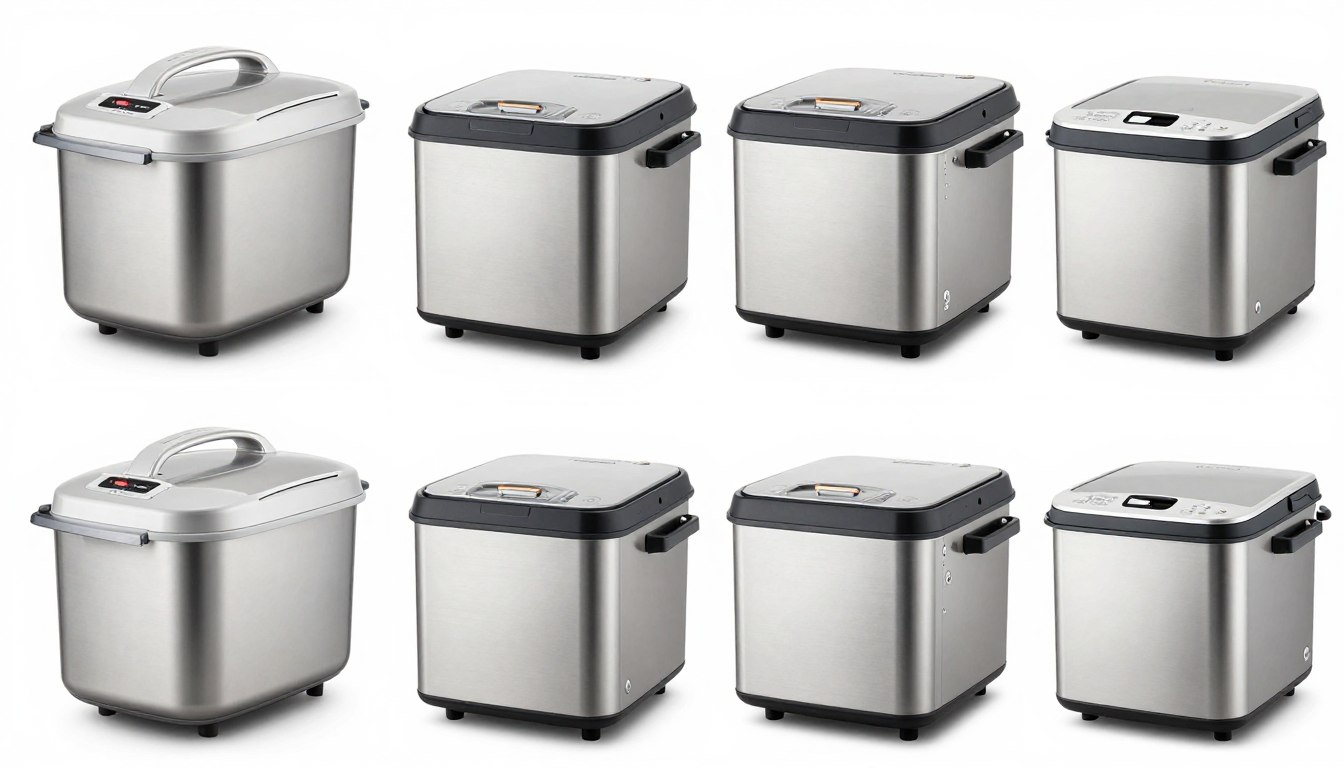 Comparație vizuală a celor 7 mașini de copt pâine recomandate