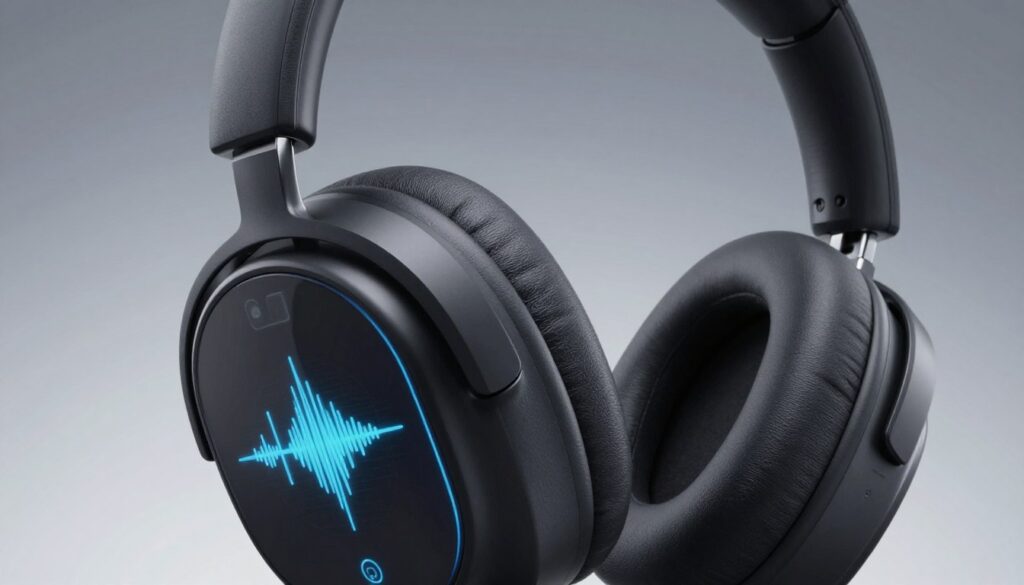 Detaliu tehnologic al căștilor cu adaptare neurală