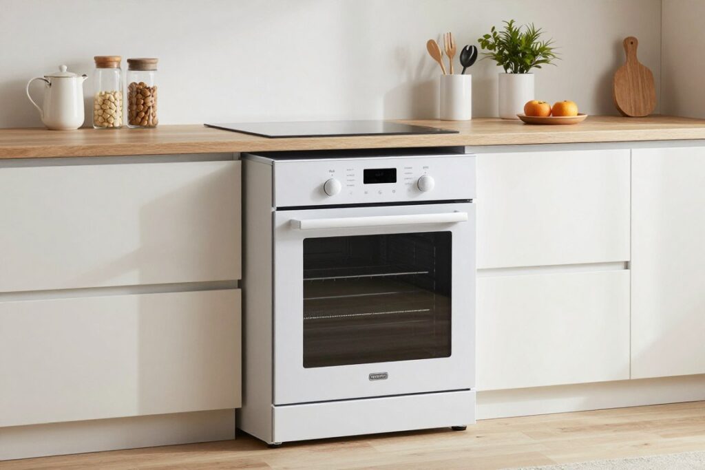 Dimensiuni compacte Gorenje BM910WII în bucătărie mică