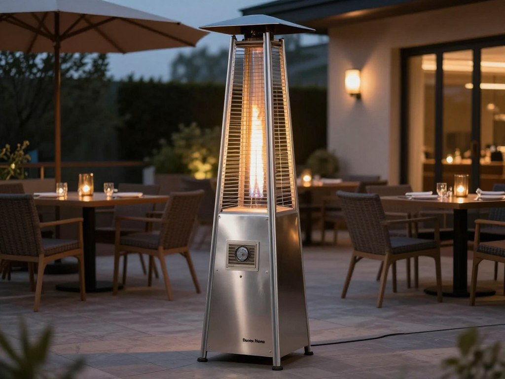 Doctor Home ITH2 încălzitor piramidă pe gaz pentru terasă