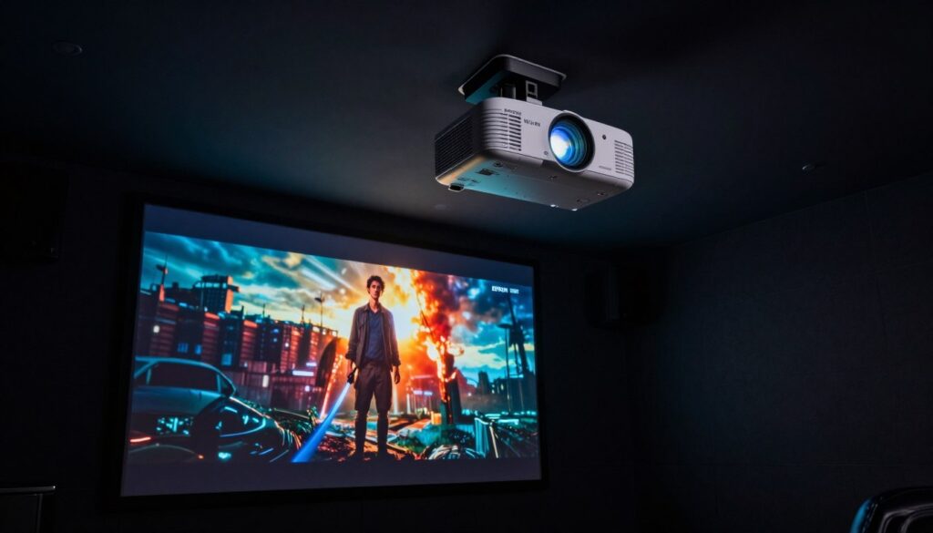 Epson EH-TW7100 proiector 3LCD 4K PRO-UHD in home cinema