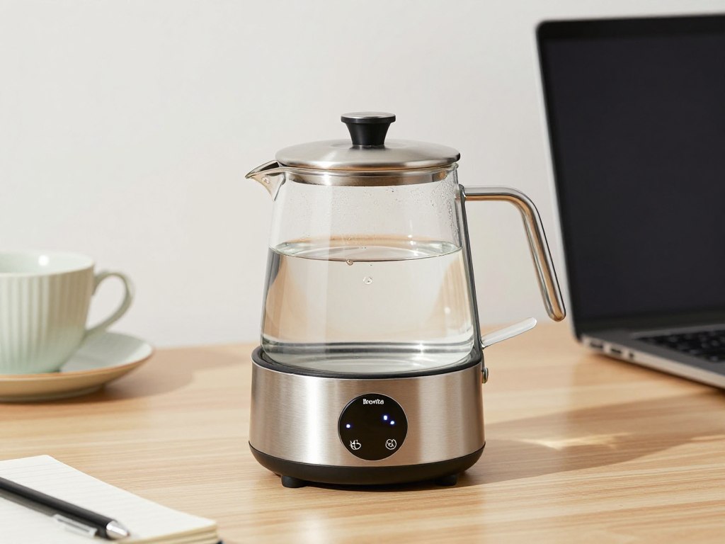 Fierbător portabil Biovita Kitty compact 0.5L ideal pentru călătorii și birou