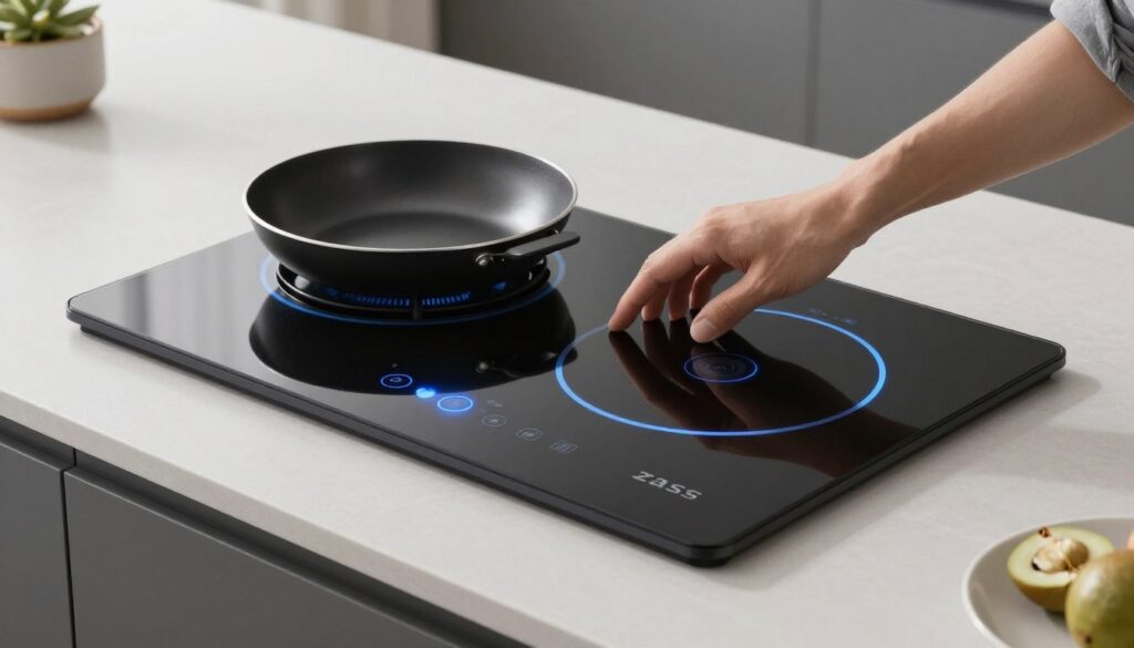 Functia de detectare automata a vaselor pe plita Zass ZIP 02