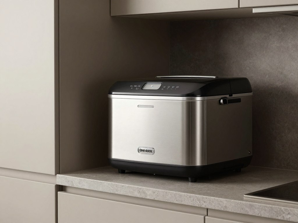 Gorenje BM1400E în bucătărie modernă cu electrocasnice inox