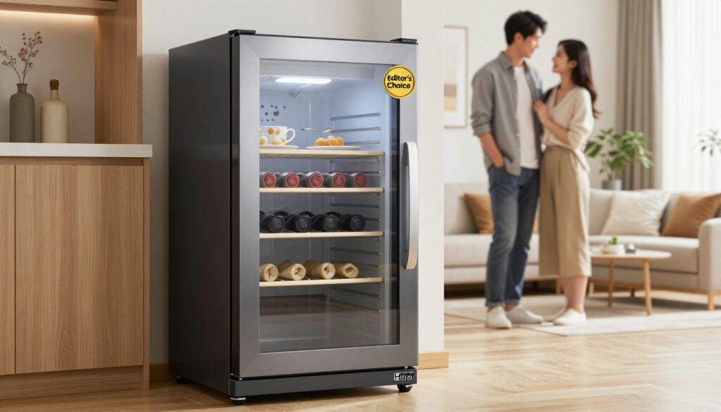 Haier HWS42GDAU1 alegerea editorului pentru cel mai bun racitor de vin apartamente