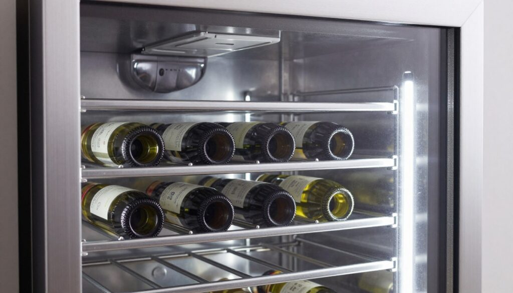 Interior racitor Vortex cu multiple rafturi pentru 55 sticle