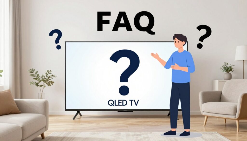 Întrebări frecvente televizoare QLED pentru apartamente