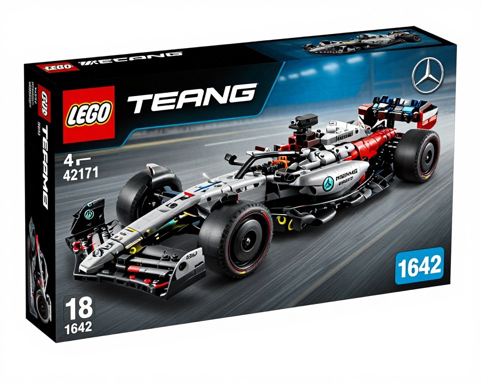 LEGO Mercedes-AMG F1 W14 cutie produs oficial