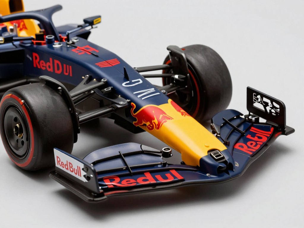 LEGO Red Bull RB20 aripă față cu logo Red Bull