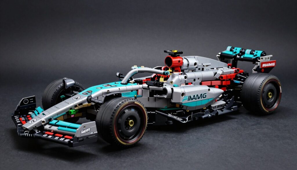 LEGO Technic Mercedes-AMG F1 W14 E Performance complet asamblat