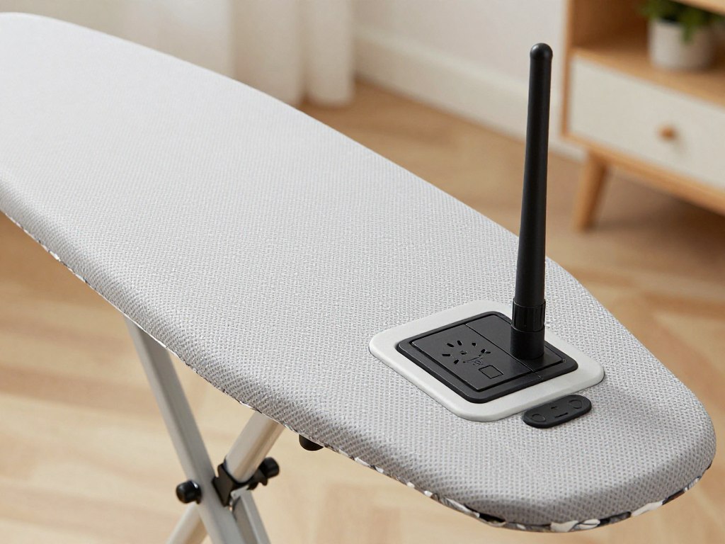 Masa de calcat Kring Pro Confort cu priză electrică integrată