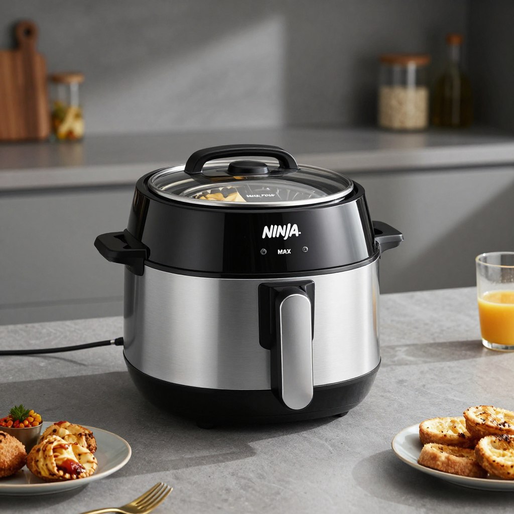 Ninja OP500EU multicooker premium cu funcție air fryer integrată