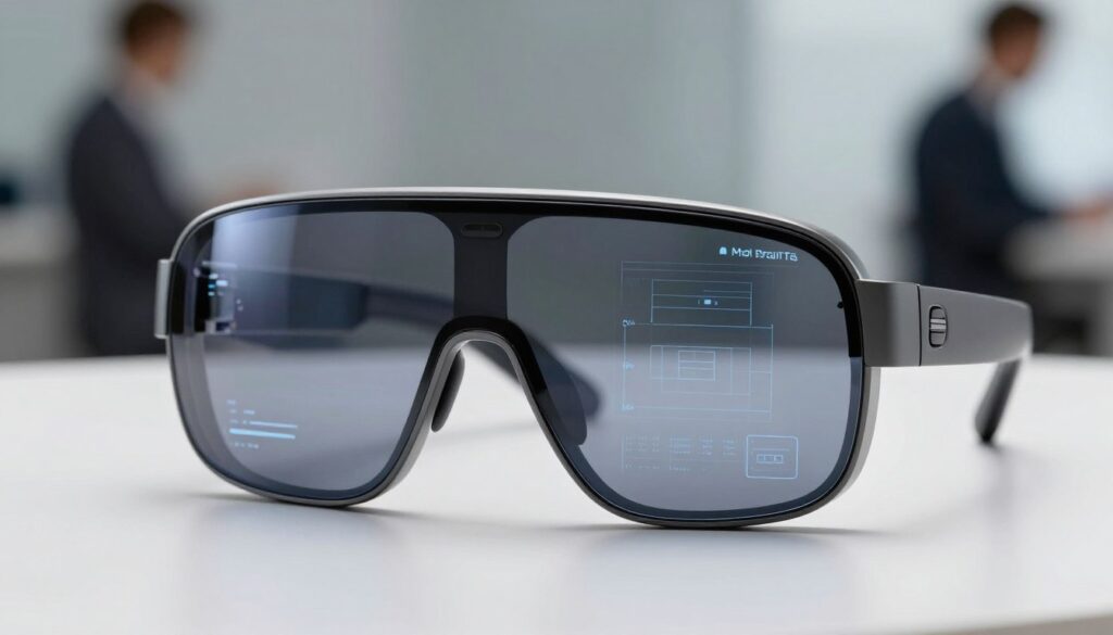 Ochelari AR moderni cu design elegant și tehnologie avansată
