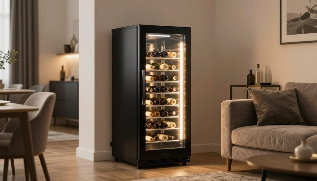 Racitoare de vin moderne pentru apartamente compacte
