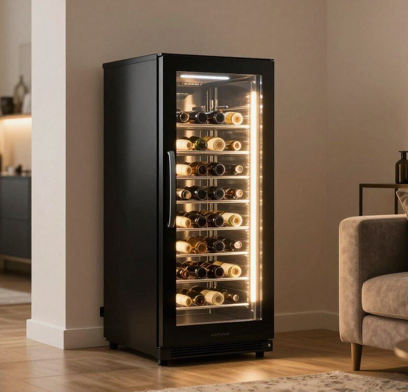 Racitoare de vin moderne pentru apartamente compacte
