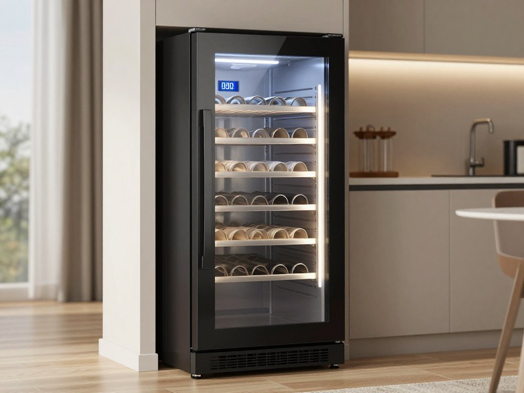 Racitor de vinuri Haier HWS42GDAU1 cu dual zone și control WiFi