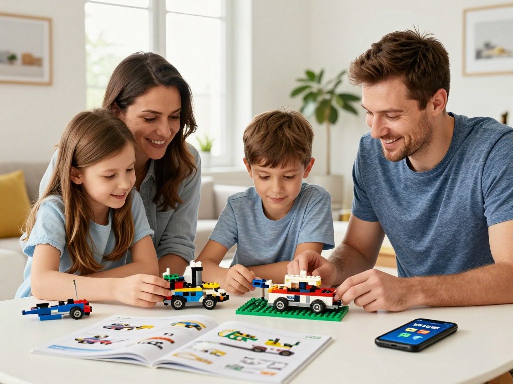 Romanian LEGO fans building Speed Champions F1 2026 sets
