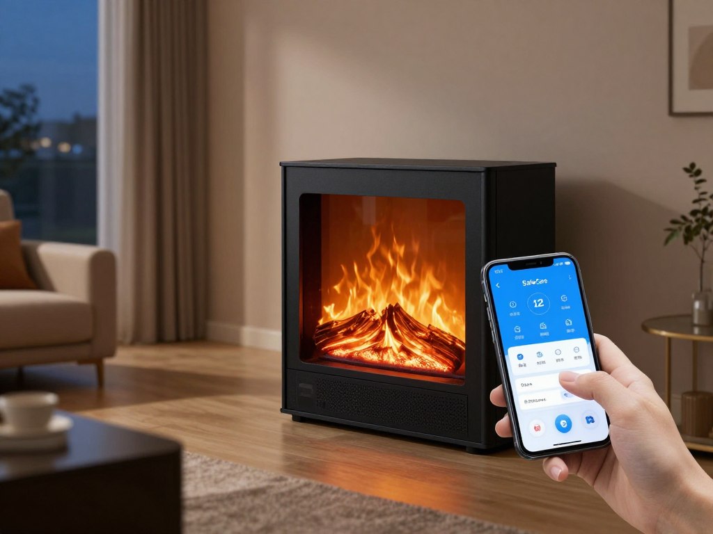 Semineu SafeCare WiFi Smart integrat in casa inteligenta