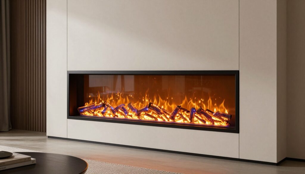 Semineu electric ElectricSun VERSALYS XXL incorporabil cu sunet si WiFi