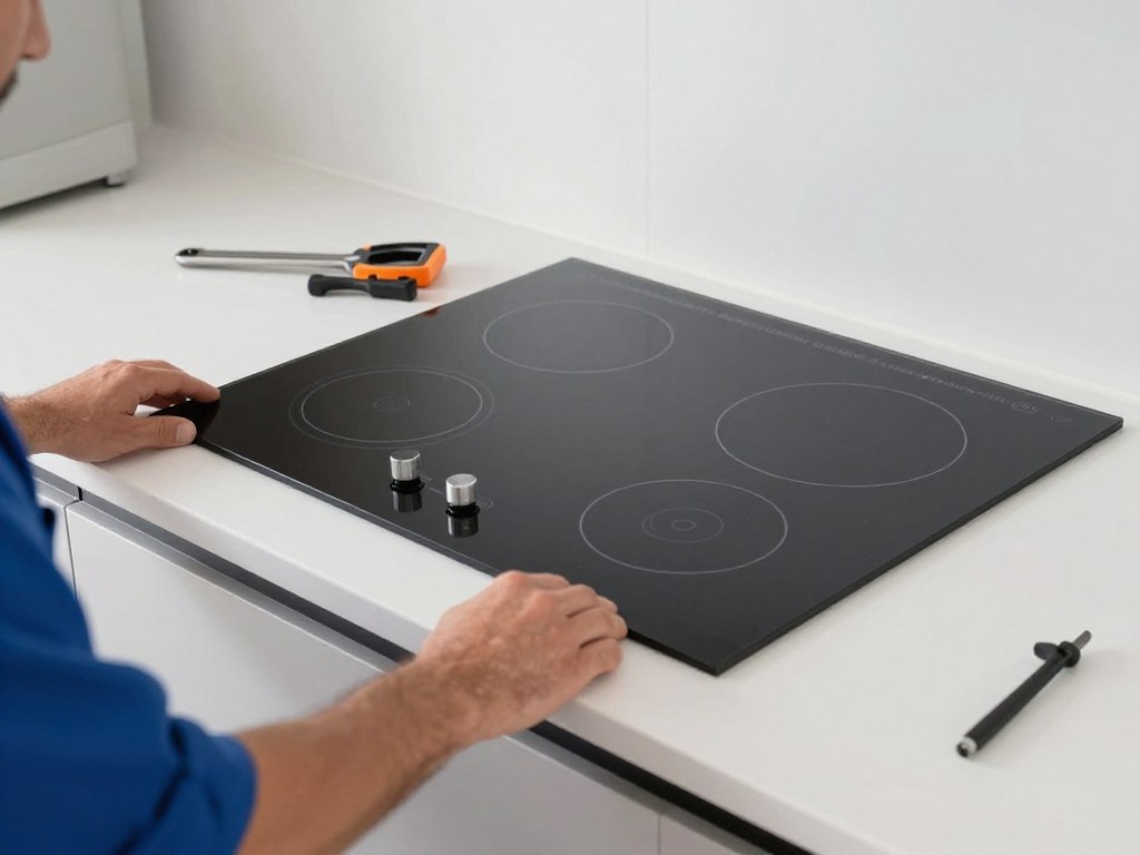 Specialist instaland plita electrica incorporabila in blat de bucatarie