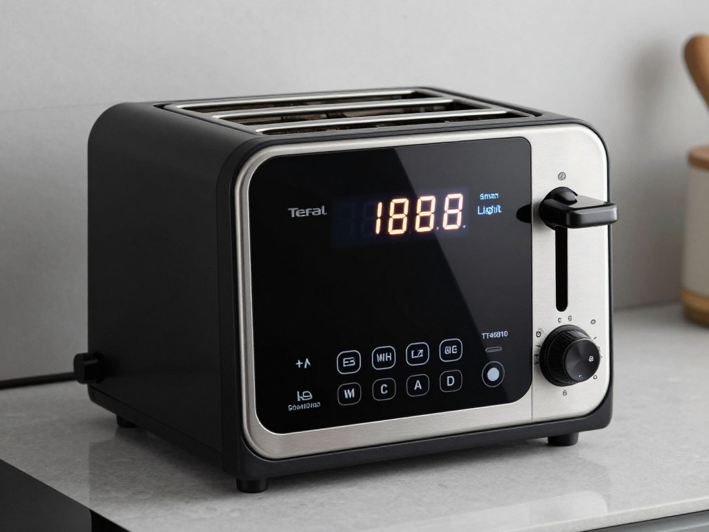 Tefal Smart'n Light TT640810 prajitor de paine cu display digital LCD și panou de control intuitiv