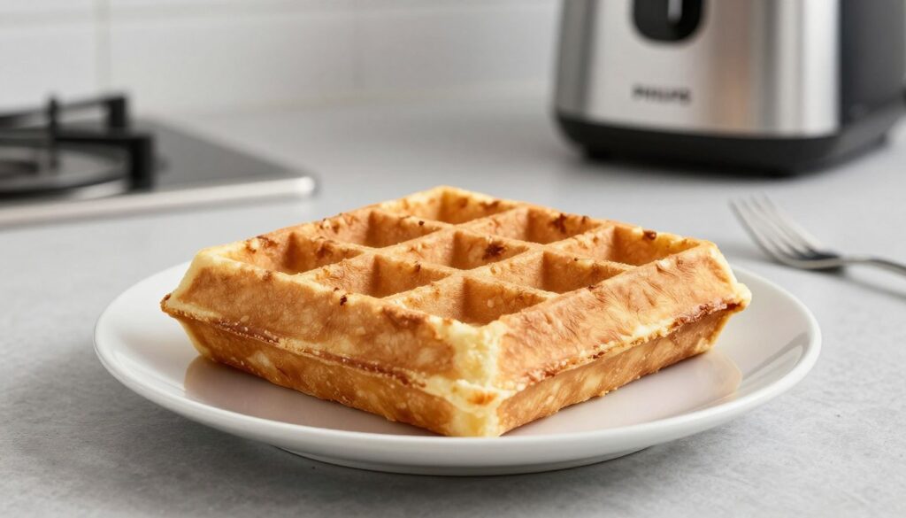 Vafe pătrate clasice preparate cu Philips HD2332/90