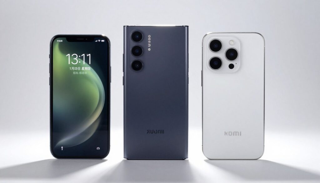 comparație side by side telefoane flagship 2026