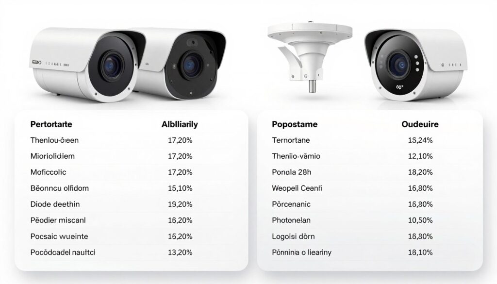 display comparativ cu specificatii tehnice ale camerelor de supraveghere smart display comparativ cu specificatii tehnice ale camerelor de supraveghere smart