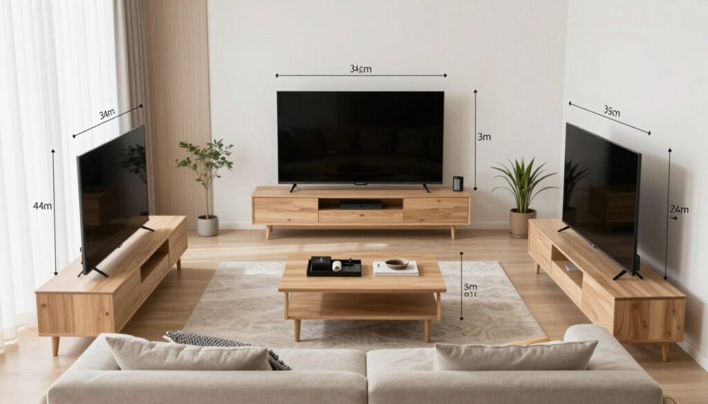 Ghid vizual pentru alegerea diagonalei televizor în funcție de distanța de vizionare Ghid vizual pentru alegerea diagonalei televizor în funcție de distanța de vizionare