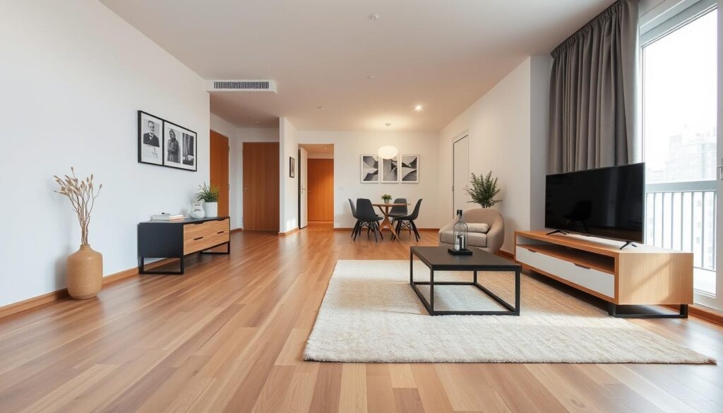 Apartament cu parchet și covor, pregătit pentru curățenie Apartament cu parchet și covor, pregătit pentru curățenie