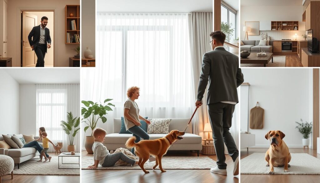 Diferite stiluri de viață și nevoi de curățenie în apartament Diferite stiluri de viață și nevoi de curățenie în apartament
